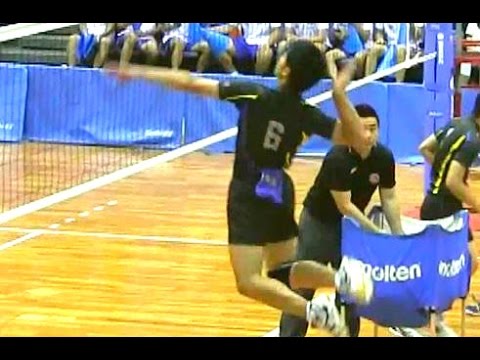 バレーボール スパイク練習 駿台学園vs大塚 インターハイ15 Volleyball Spikes High School Men S Championship Japan Haikyuu Youtube