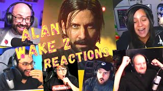 PEOPLE SHOCKED!! at ALAN WAKE 2 ANNOUNCEMENT TRAILER!! - GAME AWARDS 2021 - EPIC REACTIONS!!