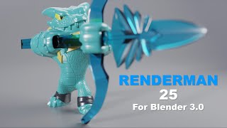 Renderman 25 for Blender (3.0 Only)