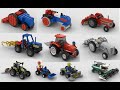 Evolution of LEGO Tractors and Farm Equipment!