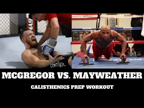 Mayweather VS McGregor Calisthenics Prep Workout | THENX