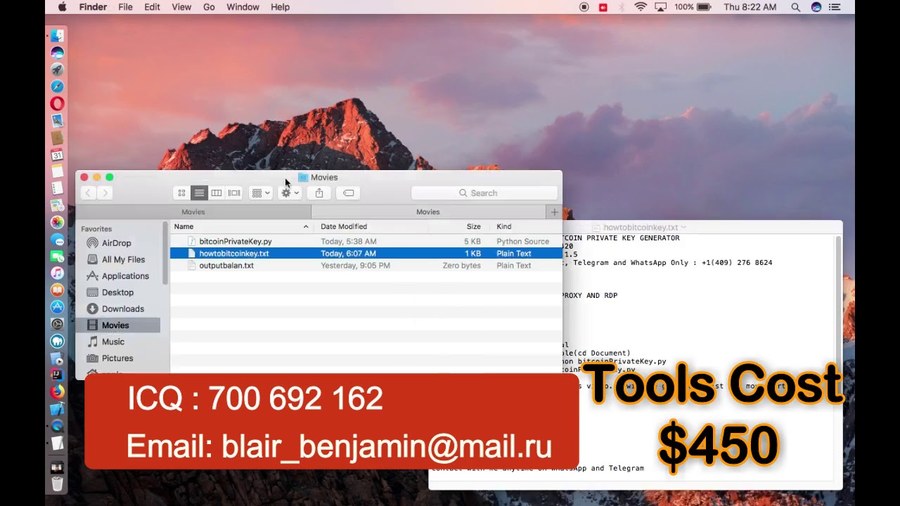 Bitcoin Private Key generator