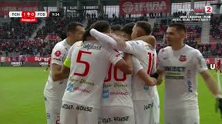 GOOOL! Hermannstadt - Botoșani 1-0. Balaure deschide rapid scorul în meciul de la Sibiu