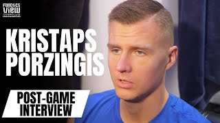 Kristaps Porzingis on New Chemistry with Luka Doncic, Luka All-Star \& Assessment of Mavs Half-Season