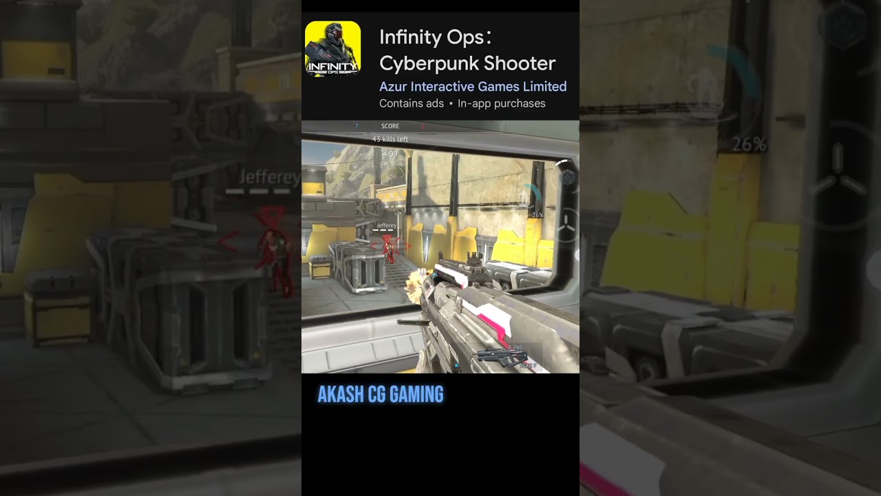 Infinity Ops:Cyberpunk Shooter 