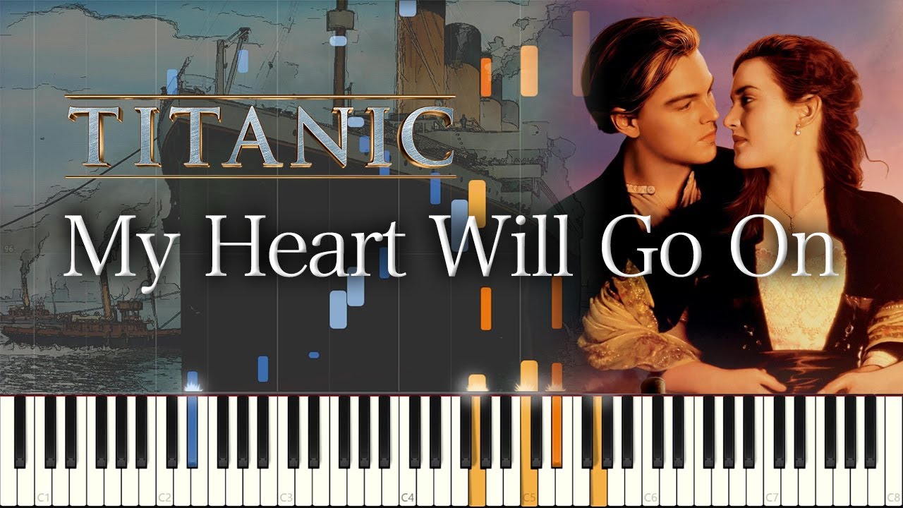 タイタニック『My Heart Will Go On』ピアノ【Celine Dion】