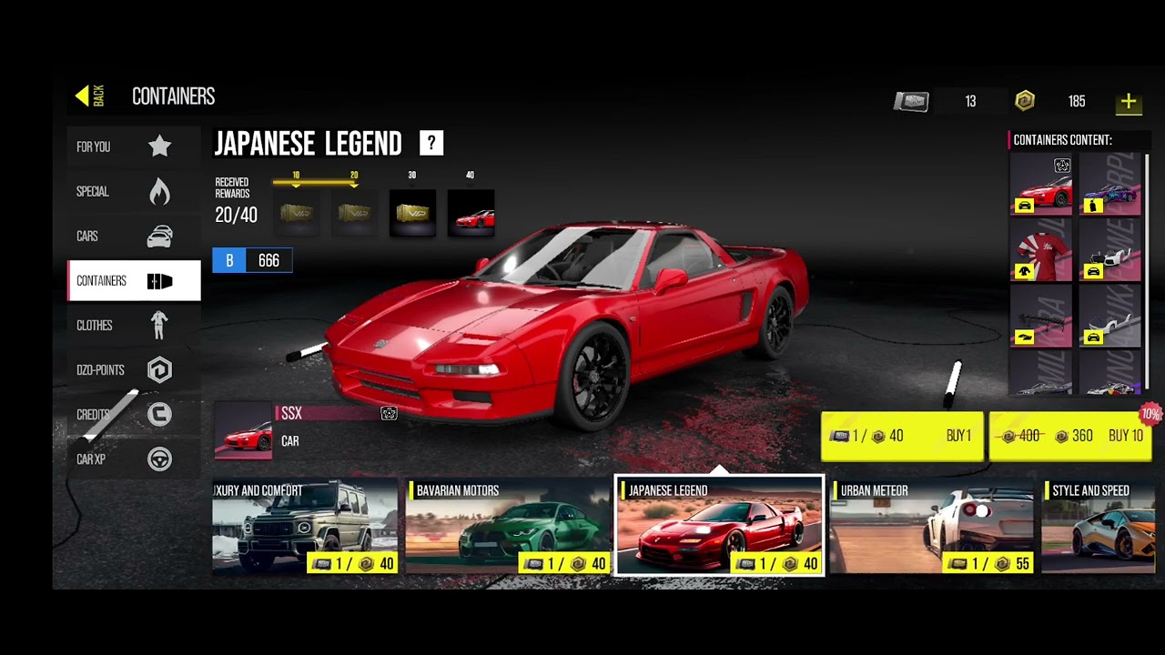 Spin Coupon, Open Crates & Upgrade Cars of DRIVE ZONE ONLINE