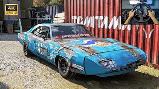 Rebuilding DINOCO Dodge Charger Daytona HEMI - Forza Horizon 6 | Logitech G29 Stering Wheel Gameplay