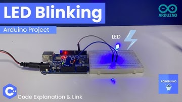 💡LED Blink Arduino UNO Project ⚡️Circuit Wiring & Code Explained 🖥️