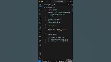 Encryption in Python #python  #shorts #cybersecurity #encryption