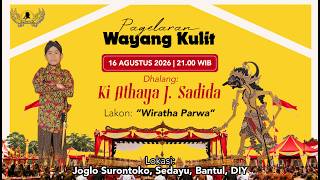 #LiveStreaming Wayang Kulit Ki Athaya Jihadin Sadida - WIRATHA PARWA