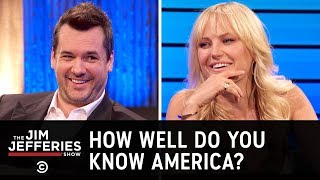 Malin Akerman Takes a Civics Test - The Jim Jefferies Show