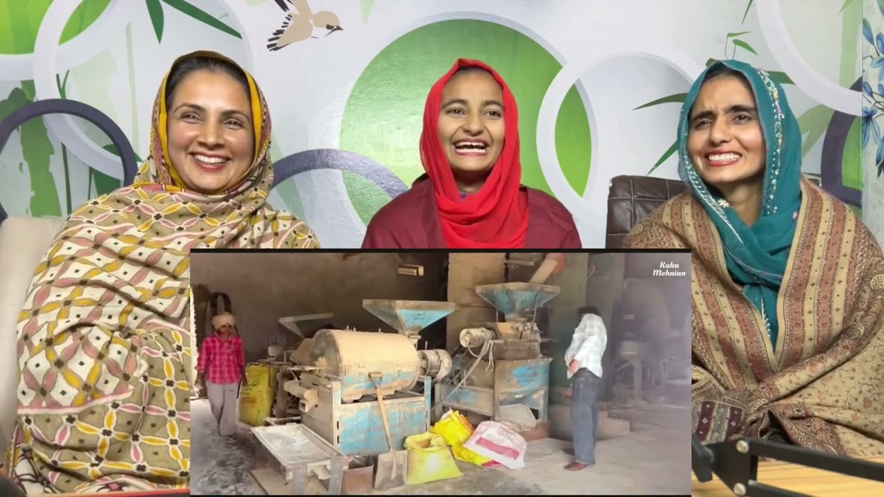 Aata Chakki (Full Comedy Video) Kaku Mehnian | Punjabi Funny Video pakistani punjabi girls reaction