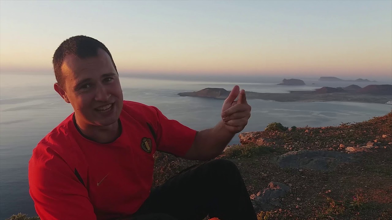 Я иду топить солнце в океане в "Parque natural del Archipiélago Chinijo" на Лансароте