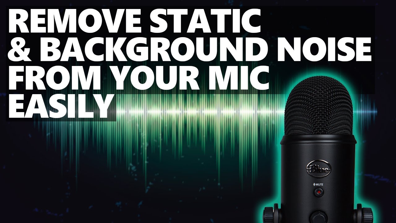 Eliminate Microphone Static Buzzing Background Noise Free Voicemeeter Minihost Youtube