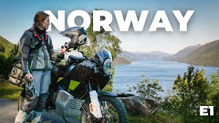 Embarking on an Epic Solo Motorcycle Camping Trip Across Scandinavia [S5E1]