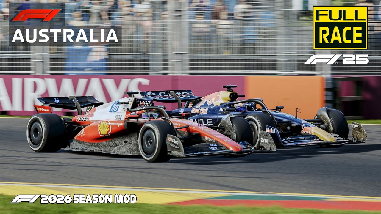 Australian Grand Prix F1 25 Full Race F1 2026 Season Mod