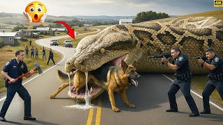 Heroic Rescue Team Saves Lonely Cow from Deadly Giant Python🐍 | Wildlife Rescue