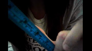 ASMR EXTREME lofi measuring you: face measuring, soft spoken, whisper, typing  screenshot 2