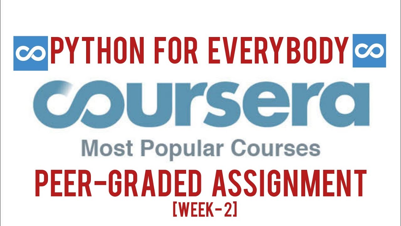 coursera python assignment 1