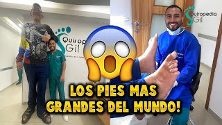 Así fue Mi Experiencia atendiendo los Pies Más Grandes del Mundo 😱