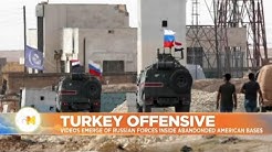 Out with the US and in with Russia: troops take over America's abandoned Syria bases