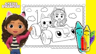 Gabby's Dollhouse Coloring Page