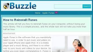 How-To Reinstall Itunes Without Losing Music