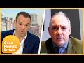 Martin Lewis Quizzes MP On The Rise In National Insurance & The Cost Of Living Crisis | GMB