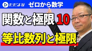 【ゼロから数学】関数と極限10 数列(一般項)の極限 等比数列と極限*