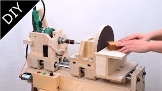 Making of Disc sander  6in1 drill press Part.4