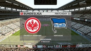 Eintracht frankfurt vs hertha bsc | bundesliga 2017-18 fifa 18 ps4
marius gatea