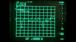 #817c Microwave Isolator Measured on a VNA