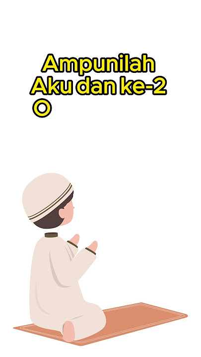 doa untuk kedua orang tua #belajar #belajarbahasaarab #belajarhadits #animasi #quotes #mengajak