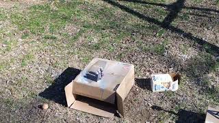 22. Cal. Pellet Rifle vs Silly String