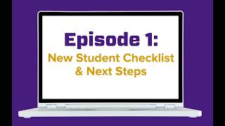 Ep.1 New Student Checklist & Next Steps, Tiger Transition Talks