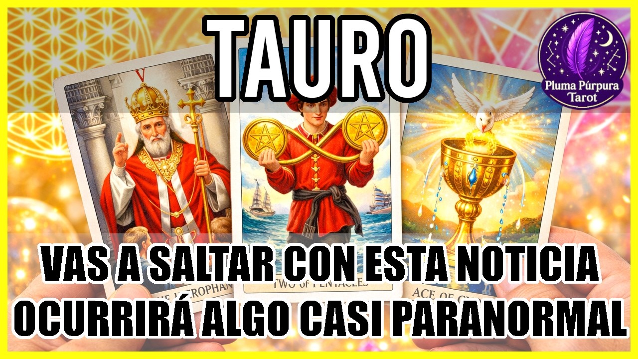 Tauro ☀️ Maravillosa Noticia Lo Supera Todo! Sentirás La Felicidad Mas Fuerte ! ☀️ #Tauro