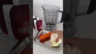스무디 맛있게 만드는 꿀팁 채소 과일 주스 만들기 요리 똥손 레시피 사과 착즙 당근 양배추 CCA 까주스