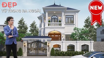 1,5 tỷ TRỌN GÓI ngôi BIỆT THỰ tân cổ điển ĐẸP TỪ TRONG RA NGOÀI do MAXHOME thiết kế | MH01516