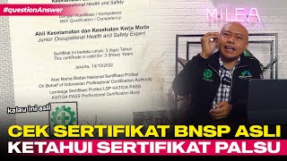 How to Spot a Fake BNSP Certificate | Be Careful and Don't Be Fooled How to Spot a Fake BNSP Certificate | Be Careful and Don't Be Fooled