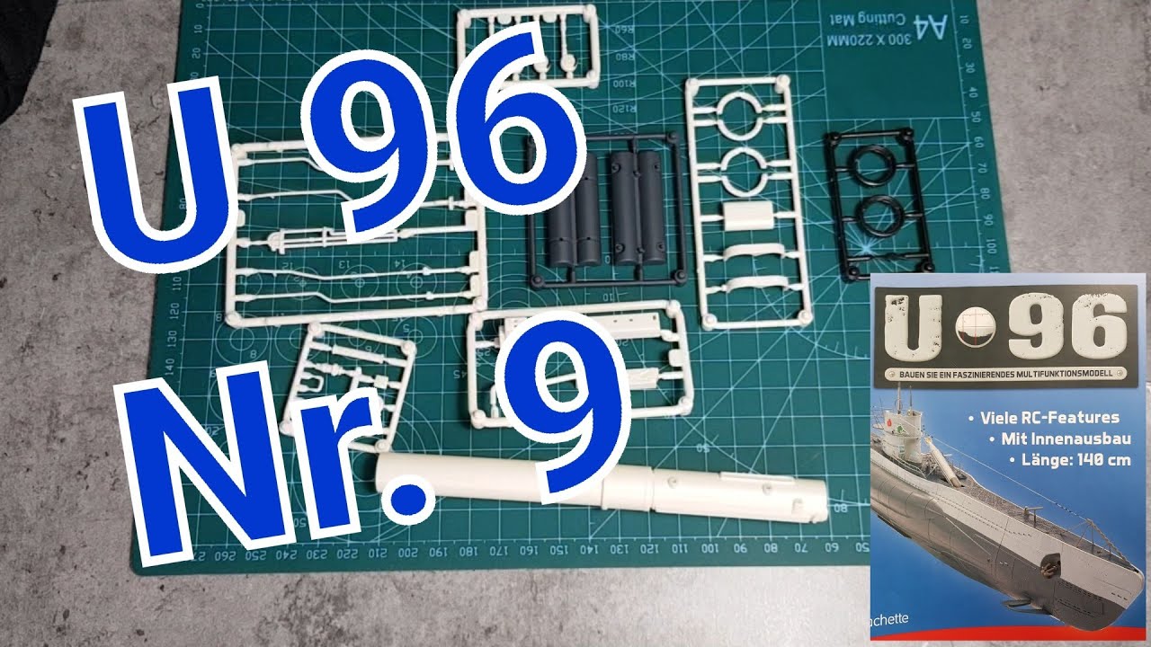 U 96 Hachette Nr. 9. Model 1:48 - YouTube