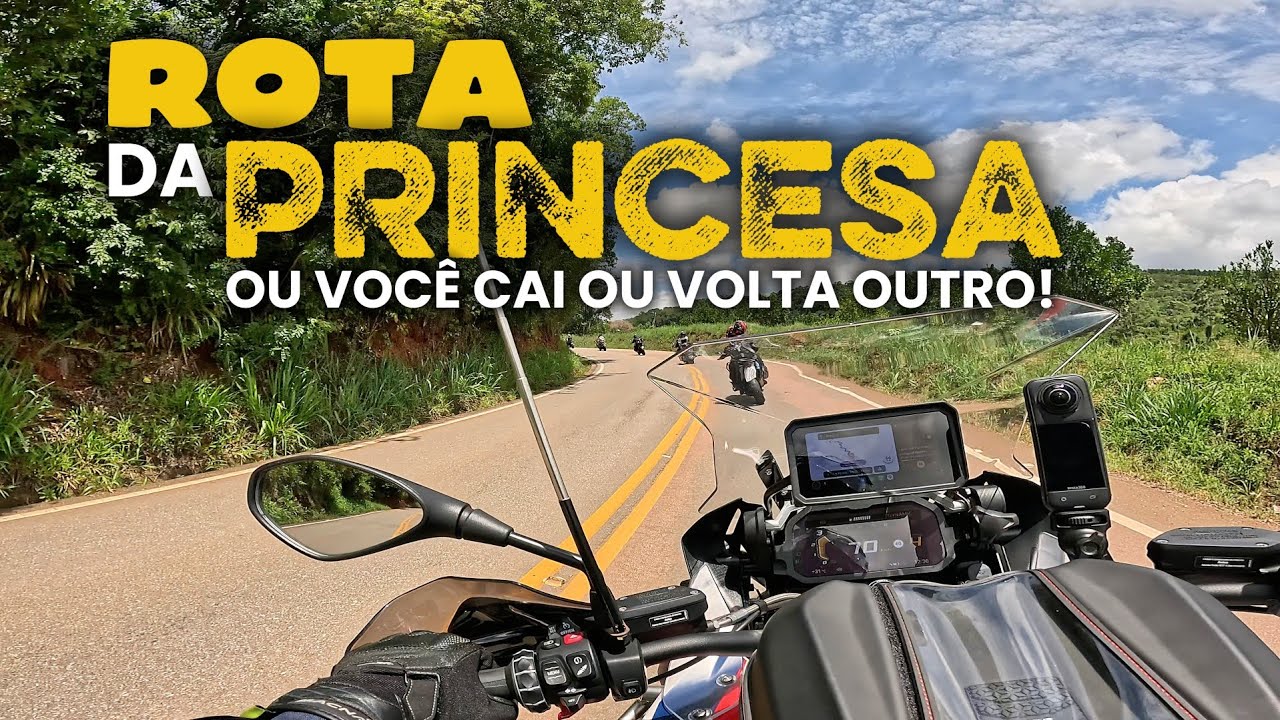 ROTA DA PRINCESA? TOME MUITO CUIDADO SENÃO...#motovlog #motorrad #turismo #viajar #aventura 
