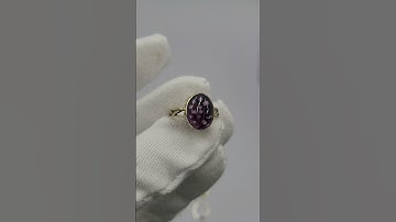 ✨ Handmade Amethyst Ring ✨ #lahore #music #gemstone #topazrocks #jewellery #rdgems #howto #diamond
