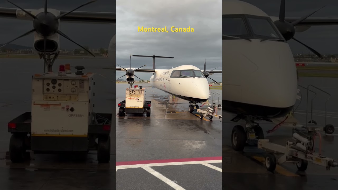 Air Canada Express Dash-8-400 @ Montreal Airport (YUL)