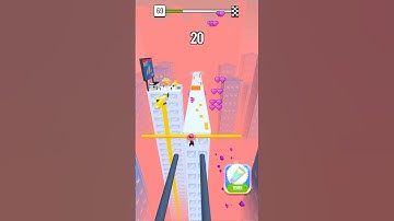 Roof Rails lvl.69😱 gameplay #shorts #gaming #gameplay