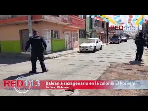 VIDEO Balean a sexagenario en la colonia El Porvenir