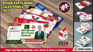 BUSINESS CARD DESIGN FOR 2024 LEGISLATIVE CANDIDATES - obon chanel