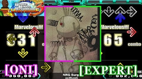 【DDR UNIVERSE 3】 NRG Surge / oo39.com [SINGLE ONI/EXPERT] 譜面確認+Clap