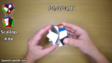 Square1 Algorithms, CubeShape - Scallop / Kite