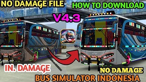 🤩 BUSSID V4.3 NO DAMAGE FILE MOD HOW TO DOWNLOAD AND INSTALL FOR #BUS SIMULATOR INDONESIA #BUSSID 💫🌟